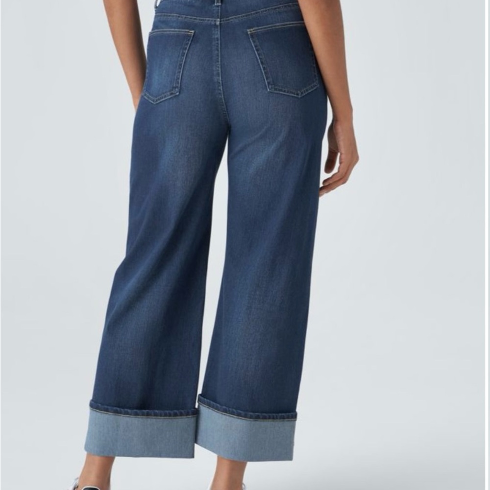 HALARA Wide Leg Denim Jeans - Picture 4 of 11